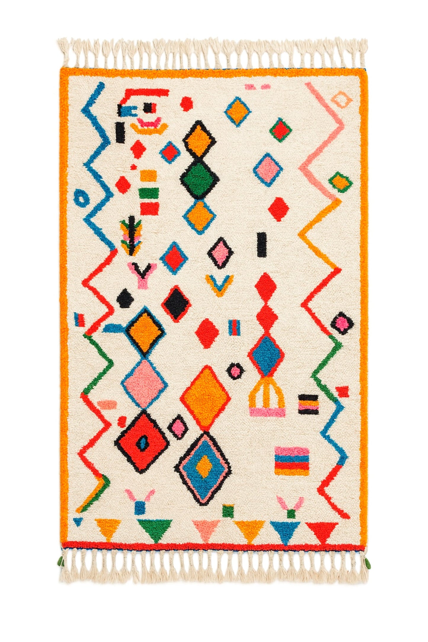 Colorful Berber rug 153 x 274 cm - No. 2371