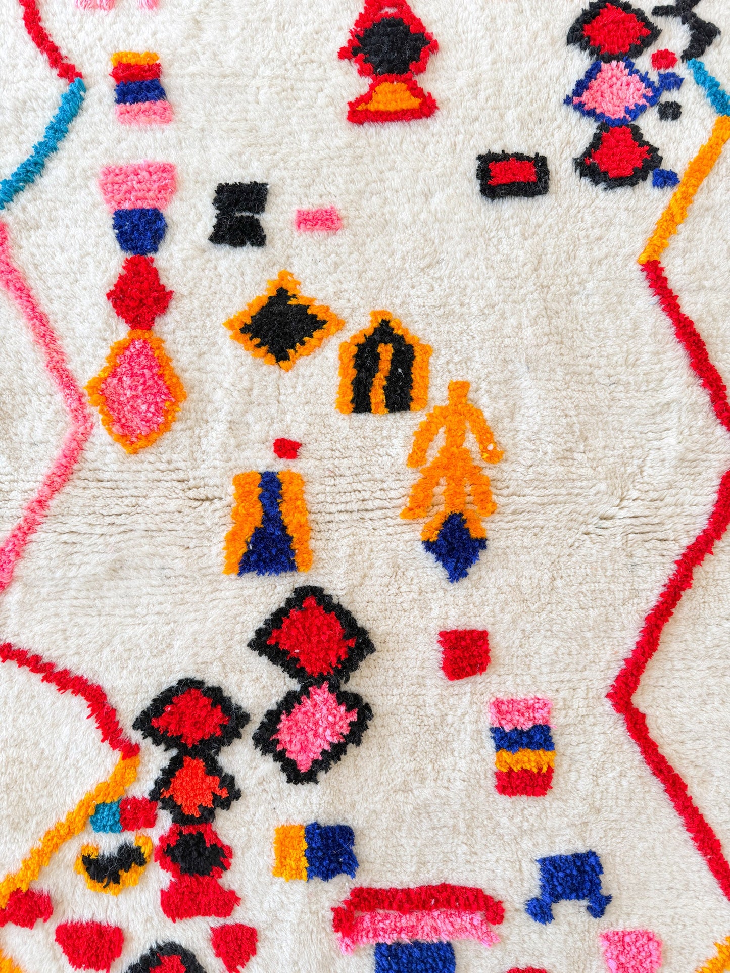 Colorful Berber rug 101 x 174 cm - No. 2458