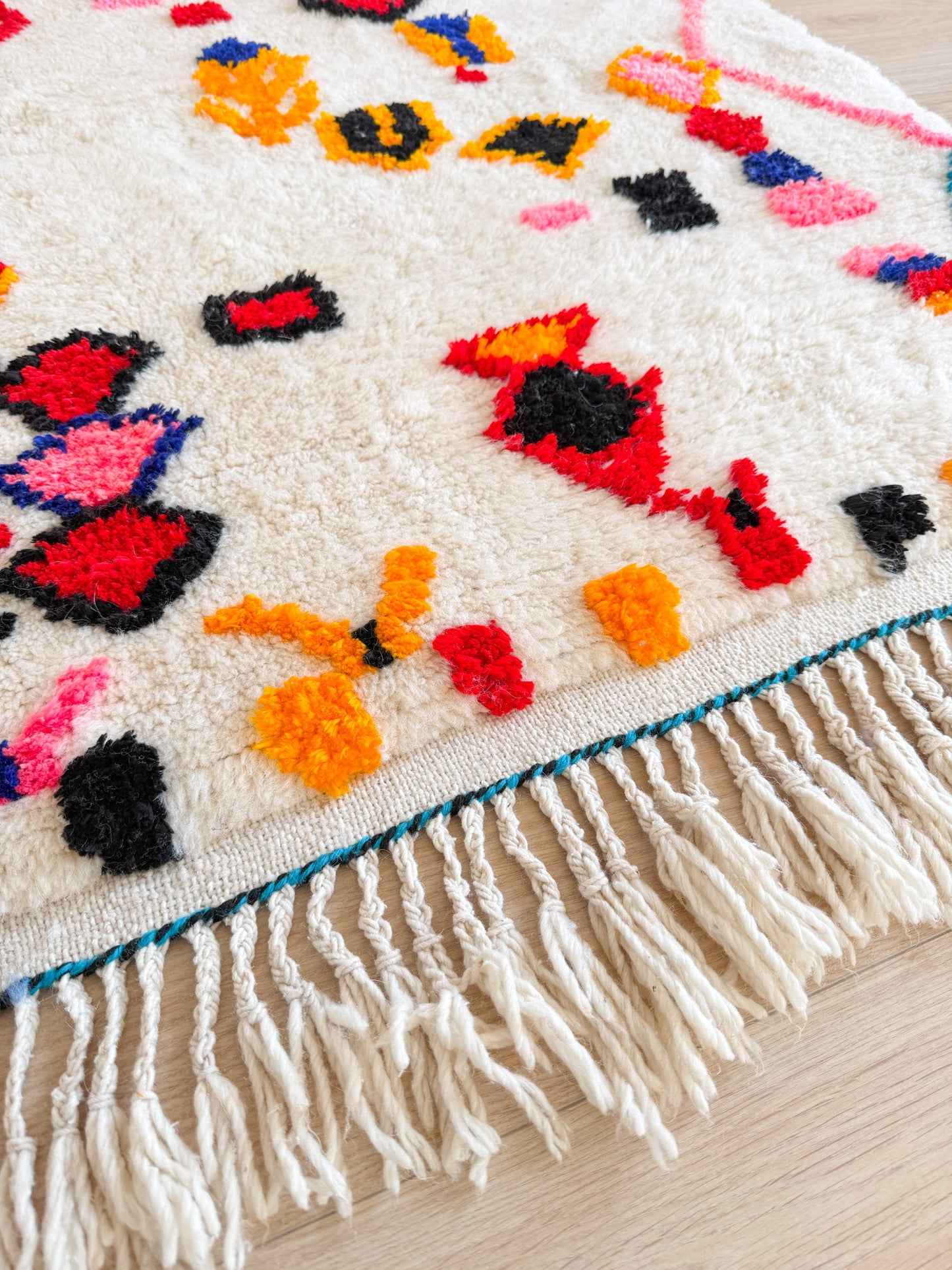 Colorful Berber rug 101 x 174 cm - No. 2458