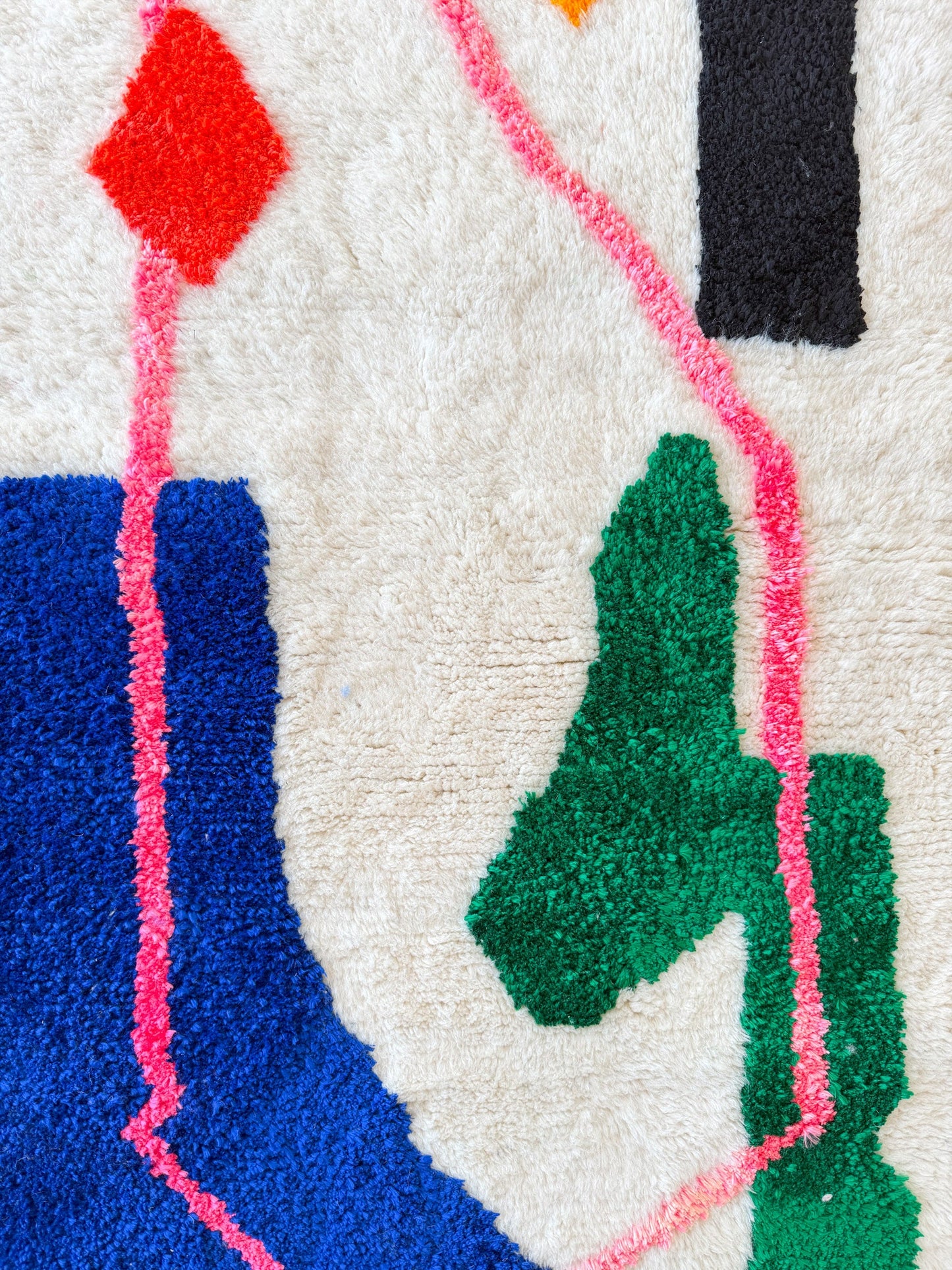 Colorful Berber rug 96 x 169 cm - No. 2457