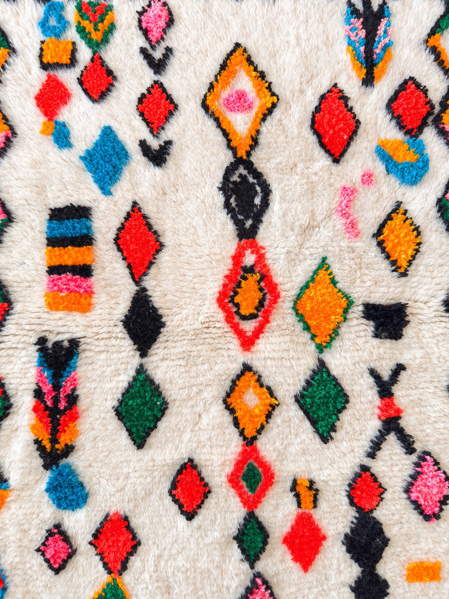 Colorful Berber rug 104 x 170 cm - No. 2444