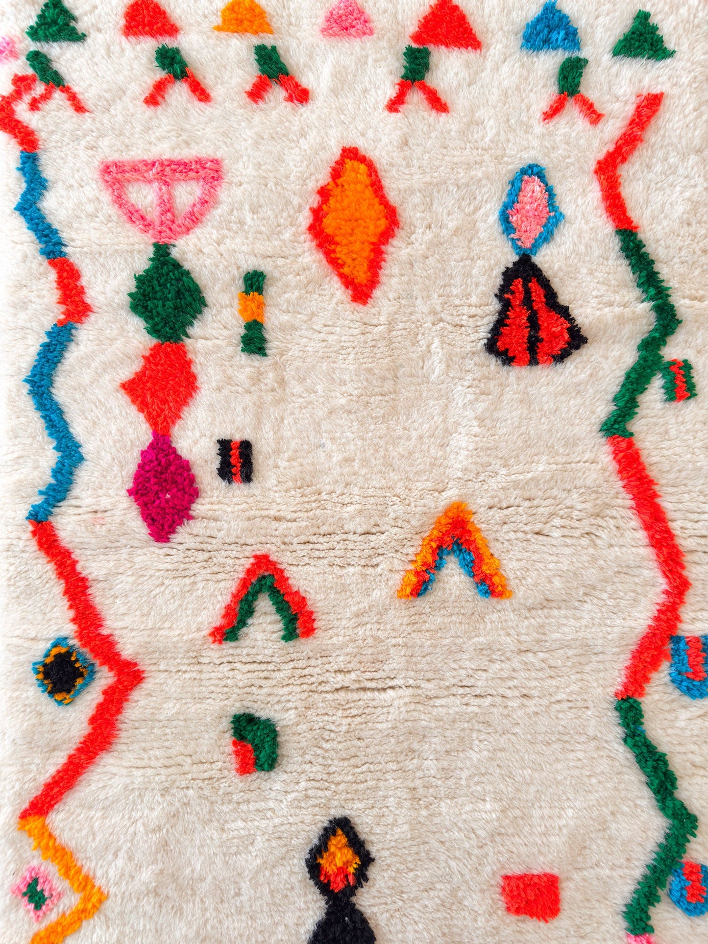 Colorful Berber rug 99 x 169 cm - No. 2464