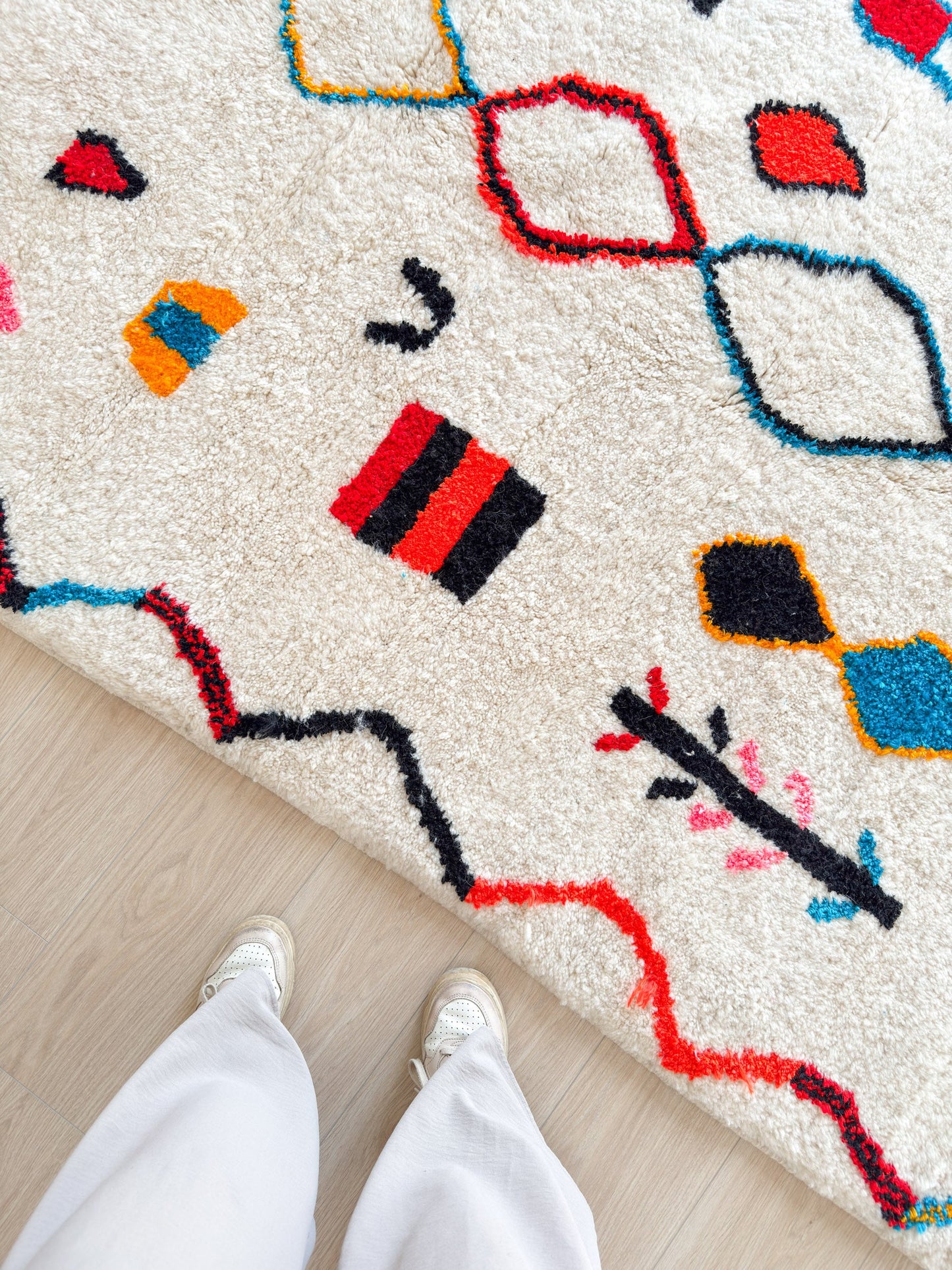 Colorful Berber rug 154 x 274 cm - No. 2420