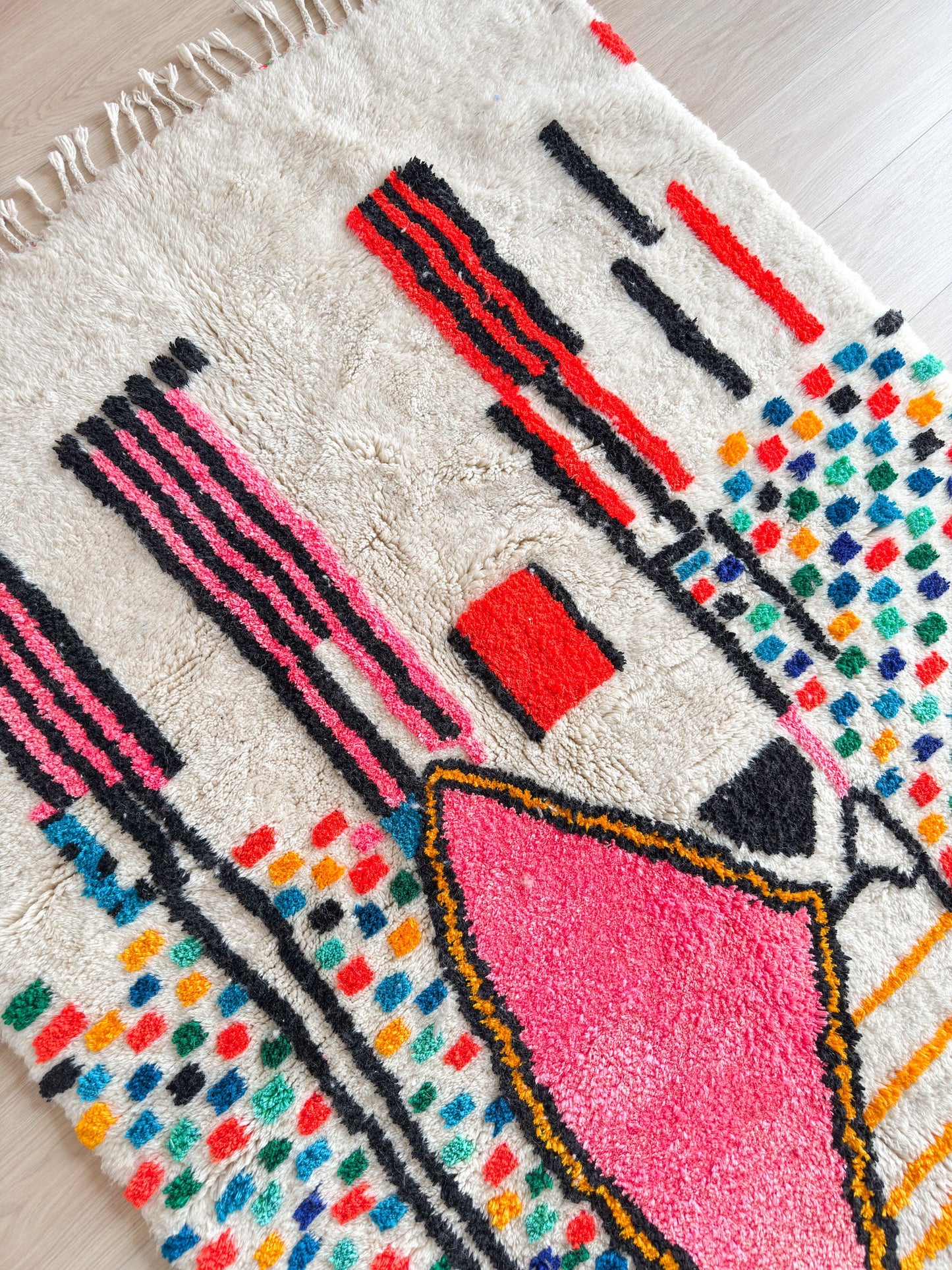 Colorful Berber rug 150 x 270 cm - No. 2281