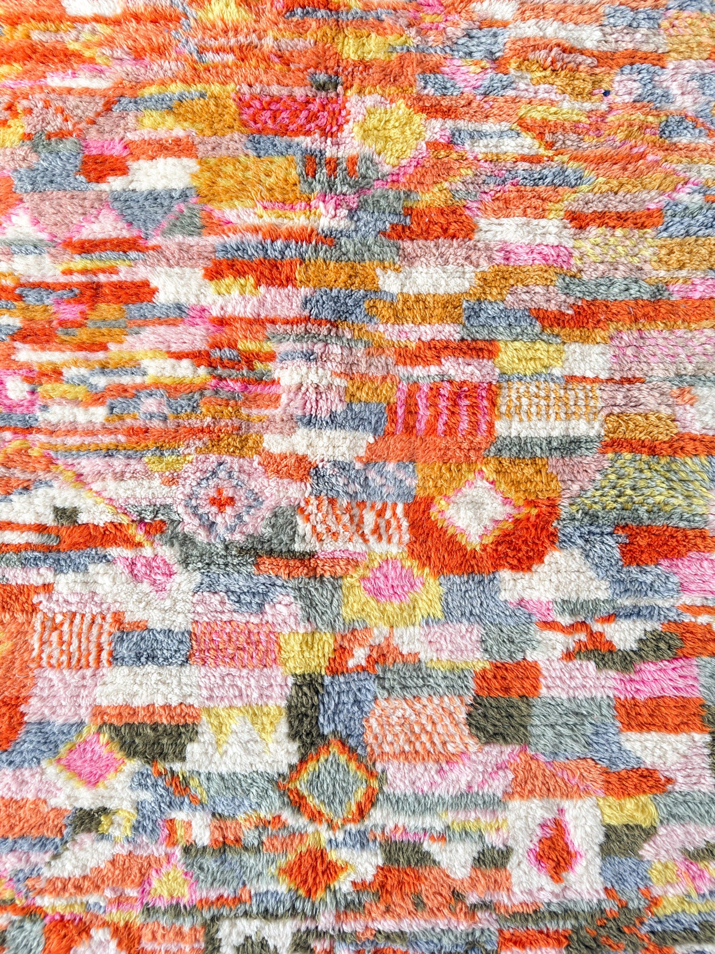 Colorful Berber rug 148 x 251 cm - No. 2365