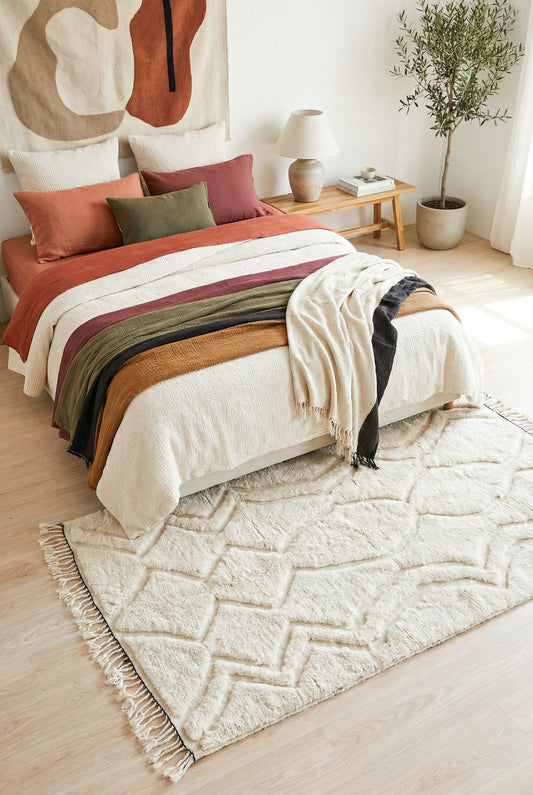 Beni Ouarain rug 150 x 281 cm - n°2316